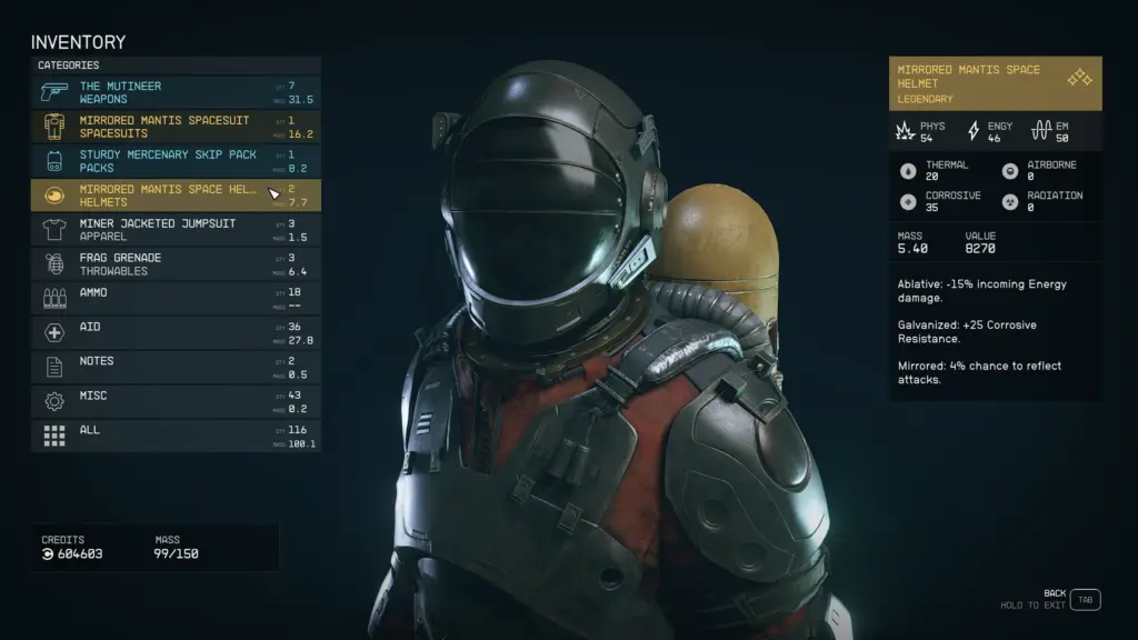 Mantis Armor Mesh Replacement V1.0