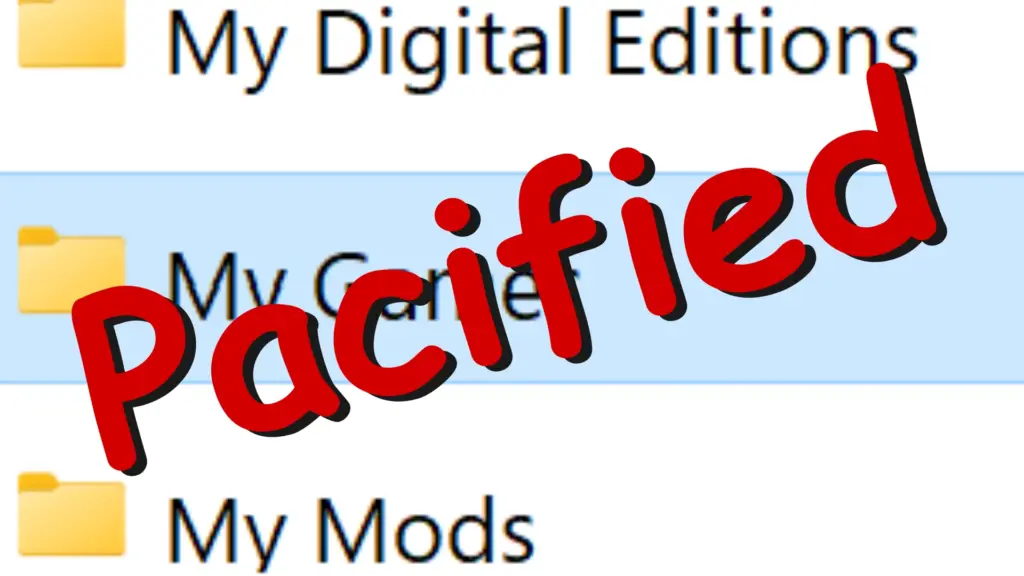 My Games Pacified V1.1.1