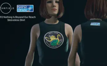 NAFO Nothing Is Beyond Our Reach Sleeveless Shirt V1.0