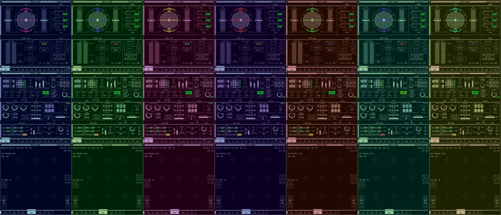 Nova Cockpit Screen Colour