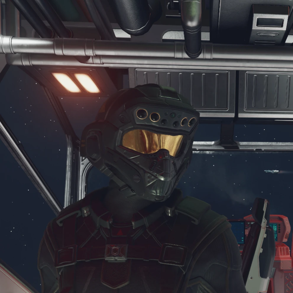 Operative Helmet - Gold Visor V0.1