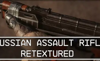 Russian Assault Rifle Retextured V1.0