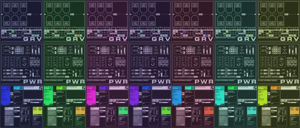 Shared Ship Screen Colour