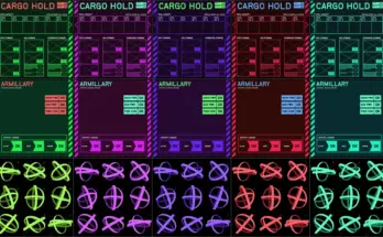 Ship Armillary and Cargo Screen Colour