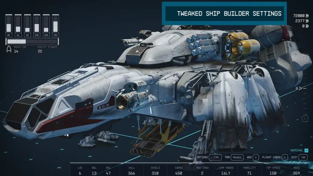 Ship Builder Tweaks V1.0