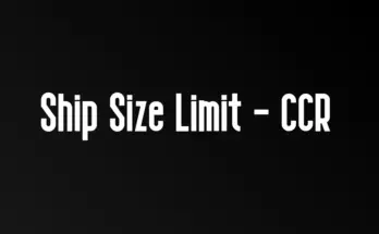 Ship Size Limit - CCR V1.1