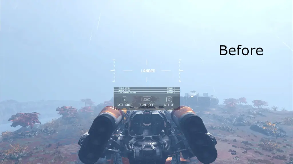 Simple Take off Menu V1.0