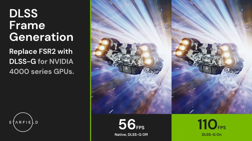 Starfield Frame Generation - Replacing FSR2 with DLSS-G V1.0.3