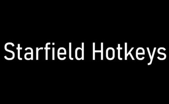 Starfield Hotkeys V1.0