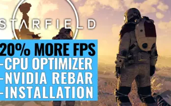 Starfield Performance Tweaks - 20 percent more FPS with the same quality V1.0