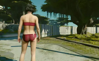 Transparent pink swimsuit V1.0