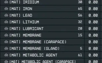 Weightless Resources and Other Items V0.2