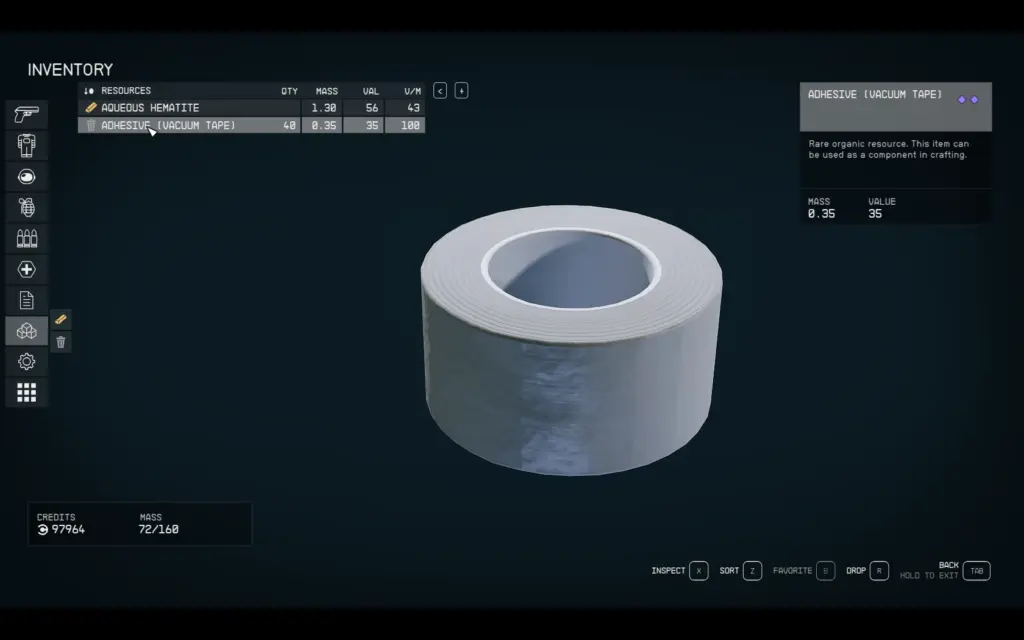 Adhesive Vacuum Tape V1.0