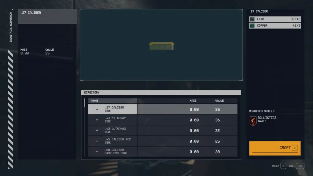 Ammo Crafting V1.1