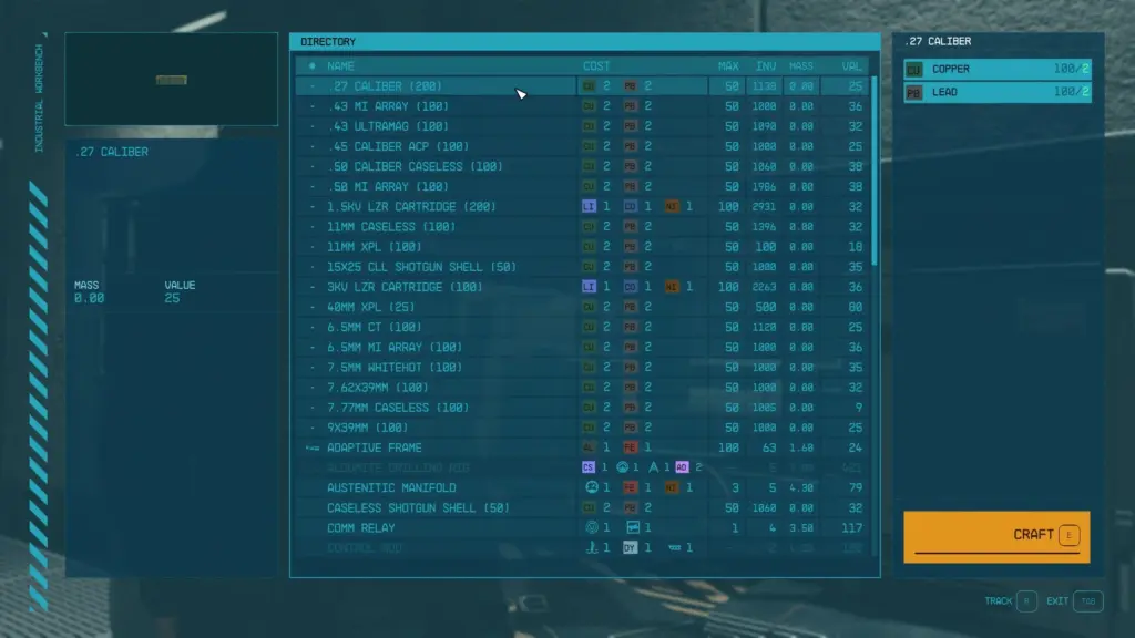 Craftable Ammo and Utilities V1.4
