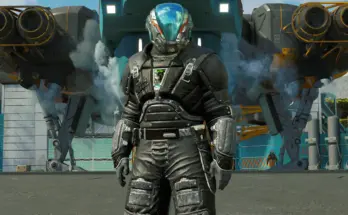 FA - 4K - The 'Onyx' Deepseeker Spacesuit V1.0
