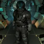 FA - 4K - The 'Onyx' Deepseeker Spacesuit V1.0