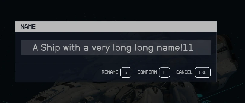 Longer Ship and Outpost names fixed (SFSE or ASI Loader) V1.0.2