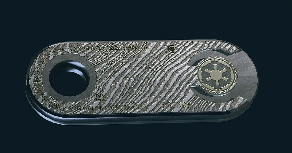 Mandalorian Beskar Steel Cred Stick V2.0
