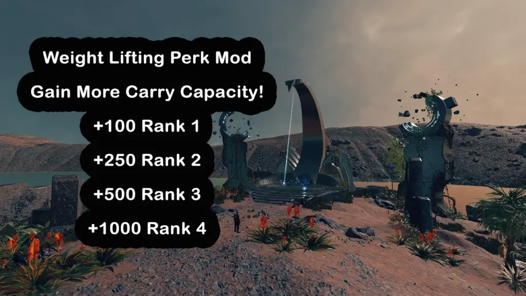 Perk Overhaul - More Carry Weight V1.0
