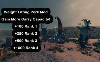Perk Overhaul - More Carry Weight V1.0