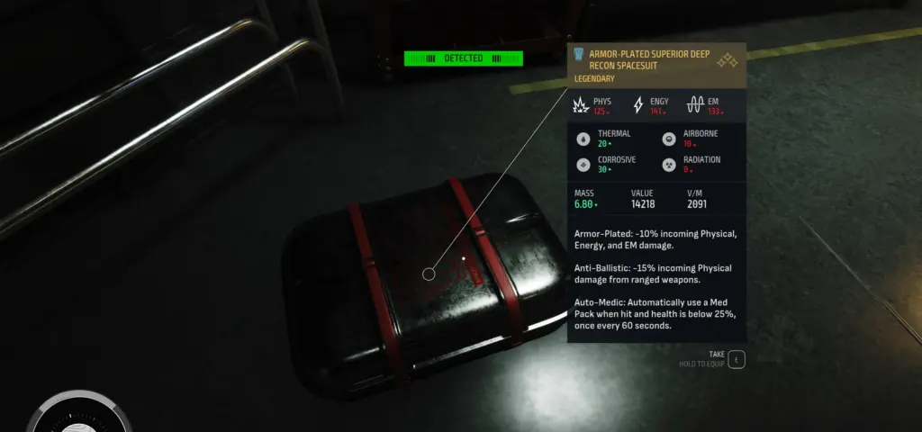 Quick legendary modifications for armor V1.0