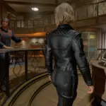Sarah Morgan - 4k Black Leather Outfit V1.0