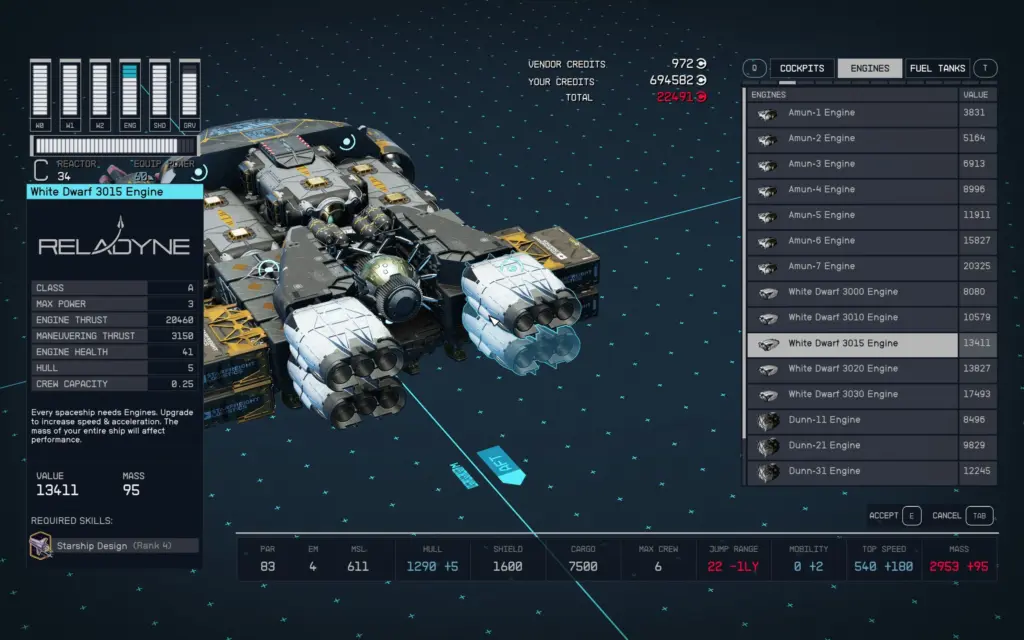 Ship Combat Overhaul - Modular ESMs V1.1