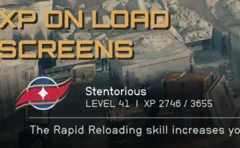 Show XP on Loading Screens V1.1