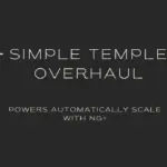 Simple Temple Overhaul - Powers Upgrade Automatically V1.0