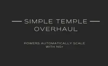 Simple Temple Overhaul - Powers Upgrade Automatically V1.0