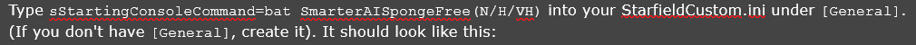 Smarter AI Sponge Free Combat