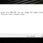 Starfield More EXP From Planet Traits V1.0