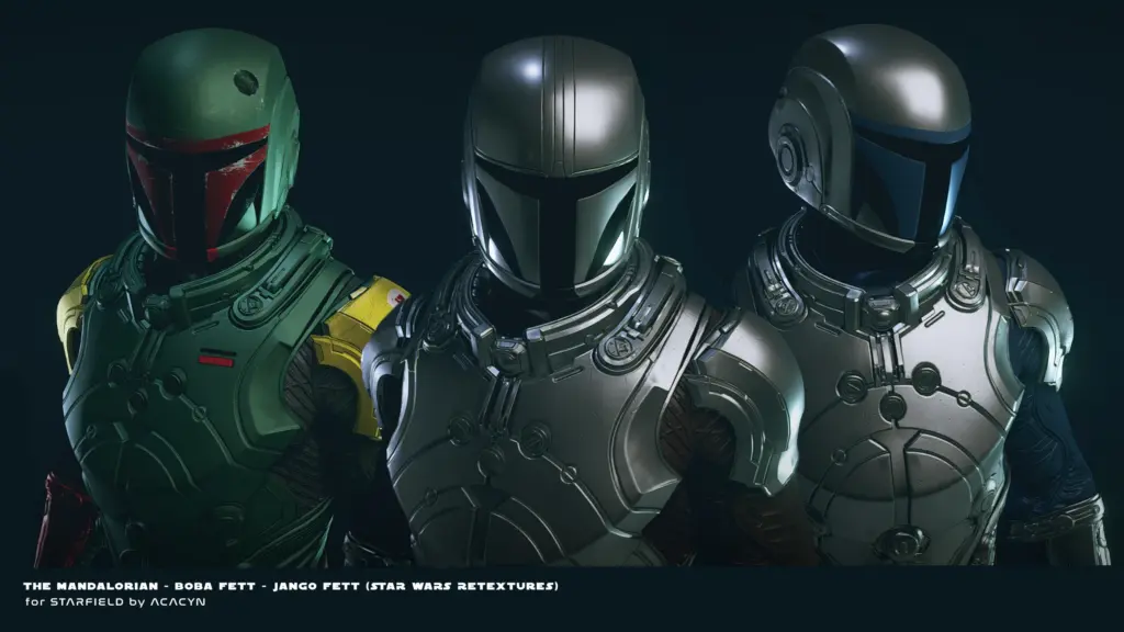 The Mandalorian - Boba Fett - Jango Fett (STAR WARS Starborn Retextures and Mantis Replacer) V1.0.1