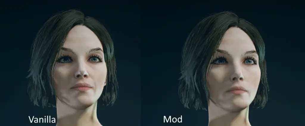 Younger Ingame Female Faces V1.01