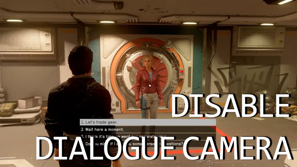 Disable Dialogue Camera V1.0