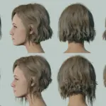Enhanced Hairstyle - Asymmetrical Inverted Bob V1.0