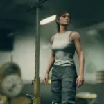 Form-fitting tank top for the Space Rogue Muscle Gear V1.0