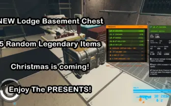 NEW Lodge Chest With 5 Legendary Items - Christmas Is Coming V1.0