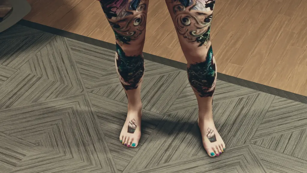 Pink Squid Studios Tatoos Overlays Custom Skin Tone NBIS SK0 V1.0