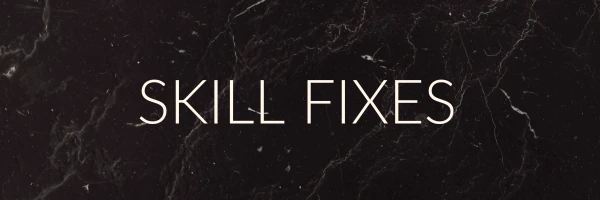 Skill Fixes V1.9