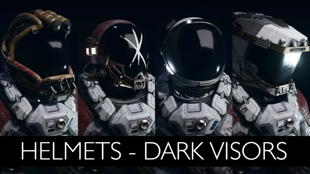 Space Helmets - Dark Visors V1.1