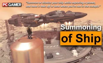 Summoning of Ship - Ship Remote Control - Land - Take off - Set gravity V0.1.6.2