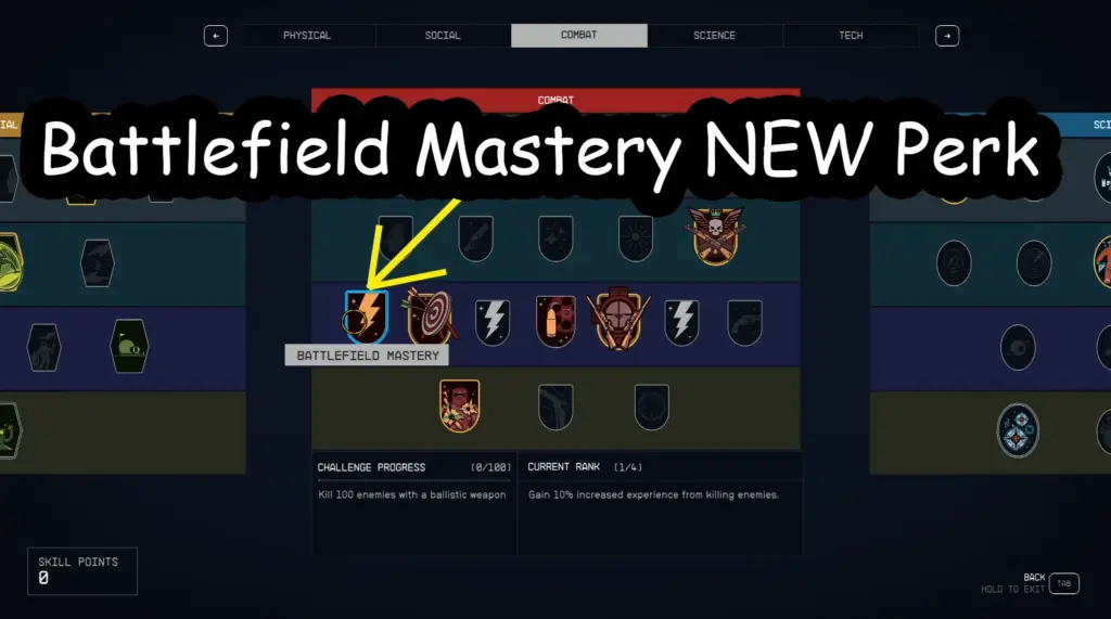 Battlefield Mastery - NEW Standalone Perk V1.0