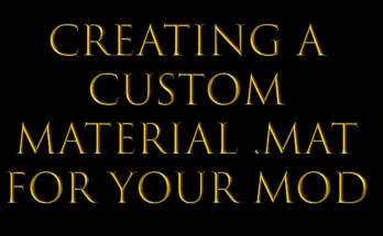 Custom Material for Starfield V1.1