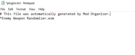 Enemy Weapon Randomizer V1.0