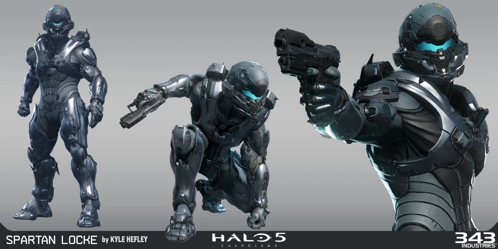 Halo 5 Spartan Locke's Hunter armor standalone V1.0
