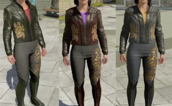 Craftable Va'ruun Leather Jacket V1.0