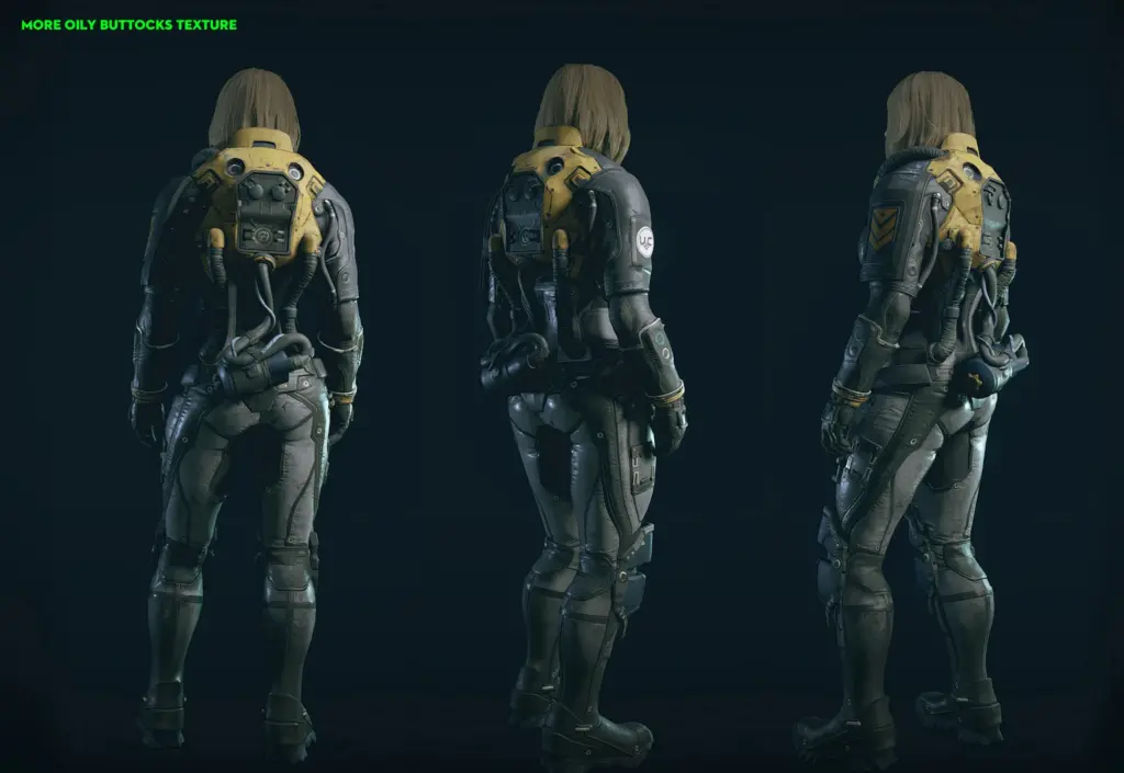 More Feminine Spacesuit UCmarine V1.0.2