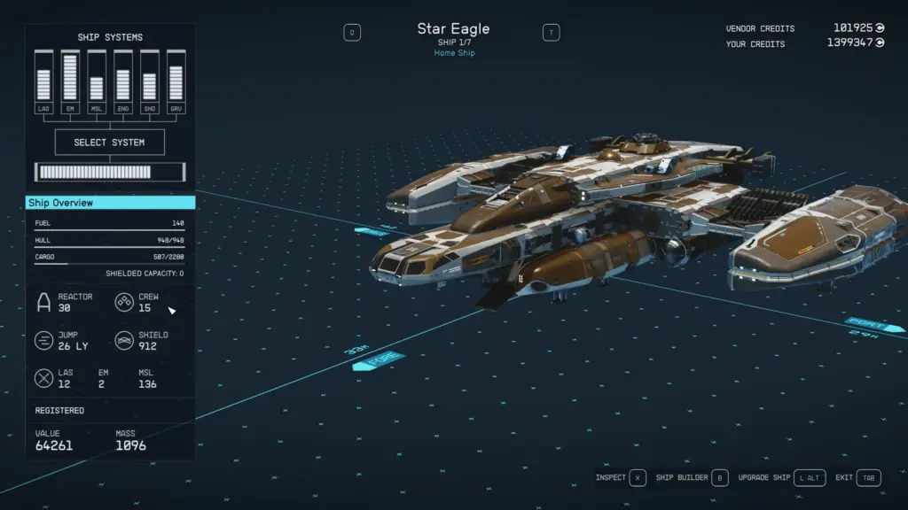 True Cumulative Module Based Ship Crew Capacity V1.0